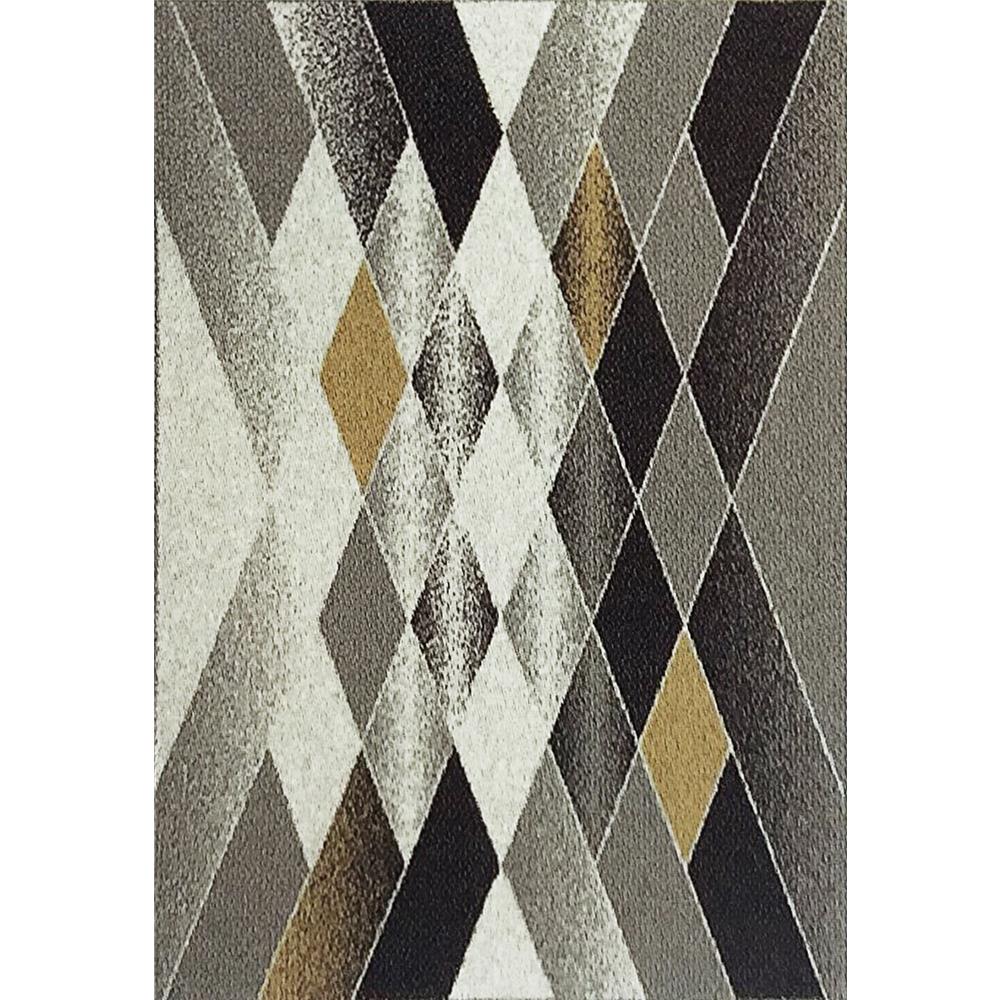 Dynamic Rugs 9881-170 Silvia 6 Ft. 7 In. X 9 Ft. 6 In. Rectangle Rug in Ivory/Gold